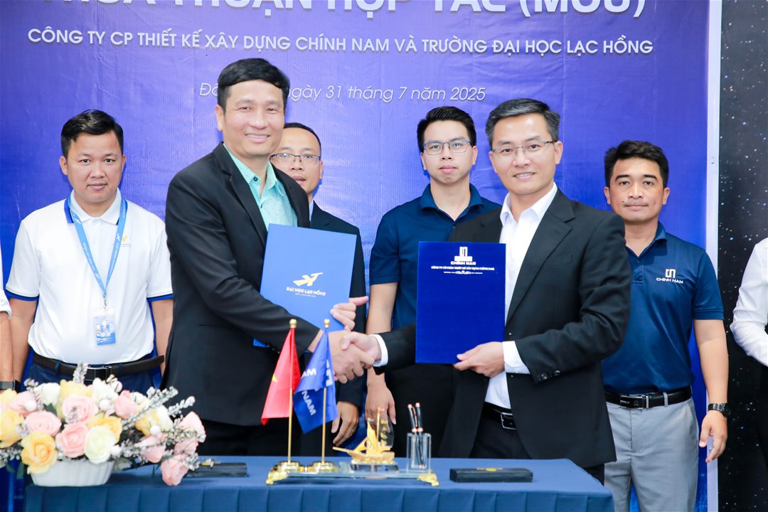 LHU kí kết hợp tác cùng công ty Xây dựng Chính Nam