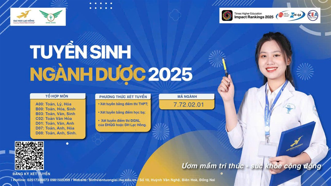 Tuyển sinh ngành dược